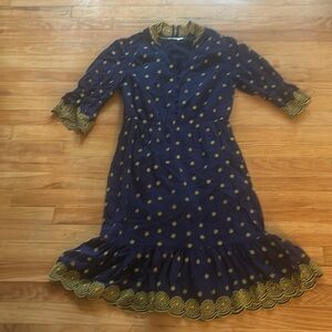 Boden Embroidered Floral Dress